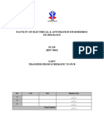 Lab 5 - Transfer From Schematic To PCB