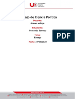 Ensayo Ciencia Politica 