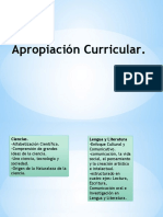 Apropiación Curricular