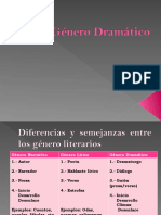 El Género Dramático Primero Medio 2014