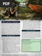 Revised Ranger DnD Shorts | PDF | Fantasy Role Playing Games | Role ...