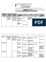 Lakewood School of Alabang Statistics and Probability Curriculum Map