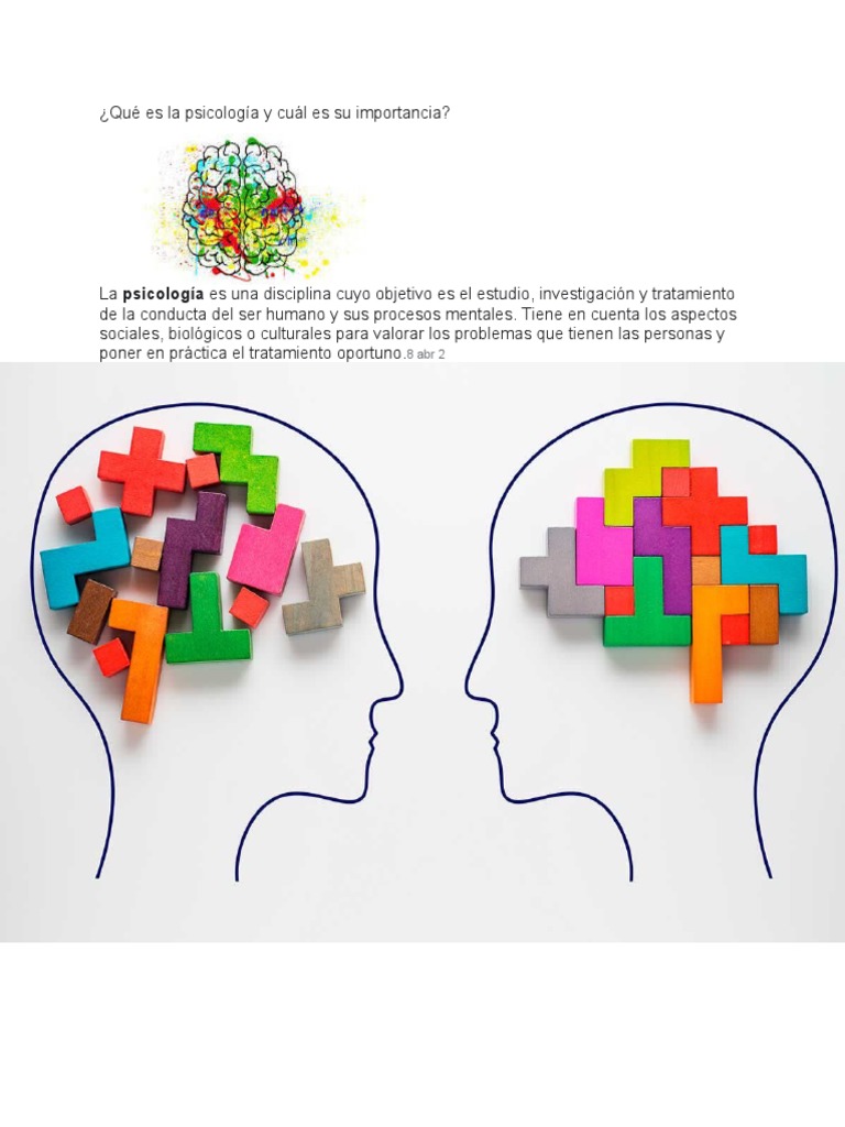 Importancia de la Psicología en la Conducta | PDF | Ciencia y matemáticas
