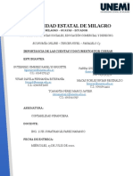 S5. Contabilidad Financiera - Importancia de Las Cuentas y Documentos Por Cobrar