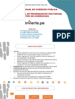 Sistema Nacional Inversión Pública