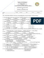 Midterm exam questions on functions and relations