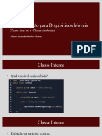 Classe Interna e Classe Anonima