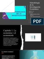 Metodología de La Investigación Económica