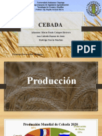 Producción y nutrición de la cebada