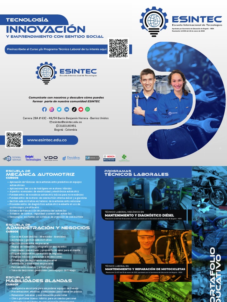 Brochure Esintec | PDF | Coche | Motor diesel