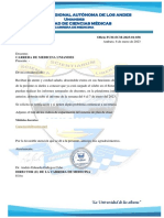 Oficio No. 038 Ref. Comunicado Sobre Los Informes Semanales Docentes