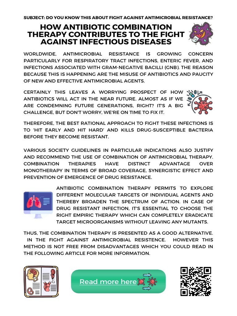 Mailing How Antibiotic Combination Therapy Contributes To The Fight