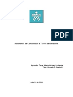 Importancia Histórica de La Contabilidad