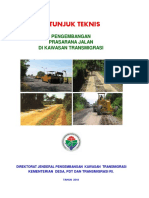 (2018) Petunjuk Teknis Pengembangan Prasarana Jalan Di Kawasan Transmigrasi