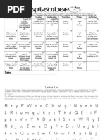 Download September Homework Calendar by Shannon Martin SN61883241 doc pdf