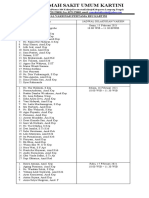 Jadwal Penerima Vaksin Kedua