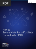 HowTo Monitor FortiGate With PRTG