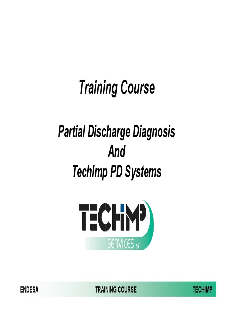 TechImp Partial Discharge Training Course | PDF | Capacitor | Electron