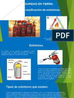 4.1 Uso y Clasificacion de Extintores