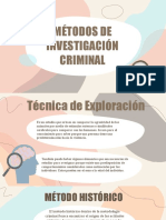 Métodos de Investigacion Criminal