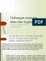 Hubungan Manusia, Alam Dan Lingkungan 20 September