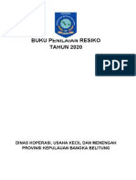 BUKU RISIKO DINAS KUKM Tahun 2020