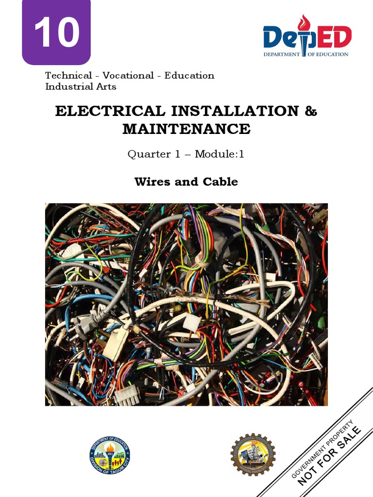 Week 1 Wires and Cables | PDF | Electrical Wiring | Wire