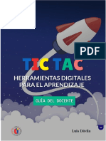 TIC TAC Herramientas Digitales para El Aprendizaje Guia Docente Version 3.0