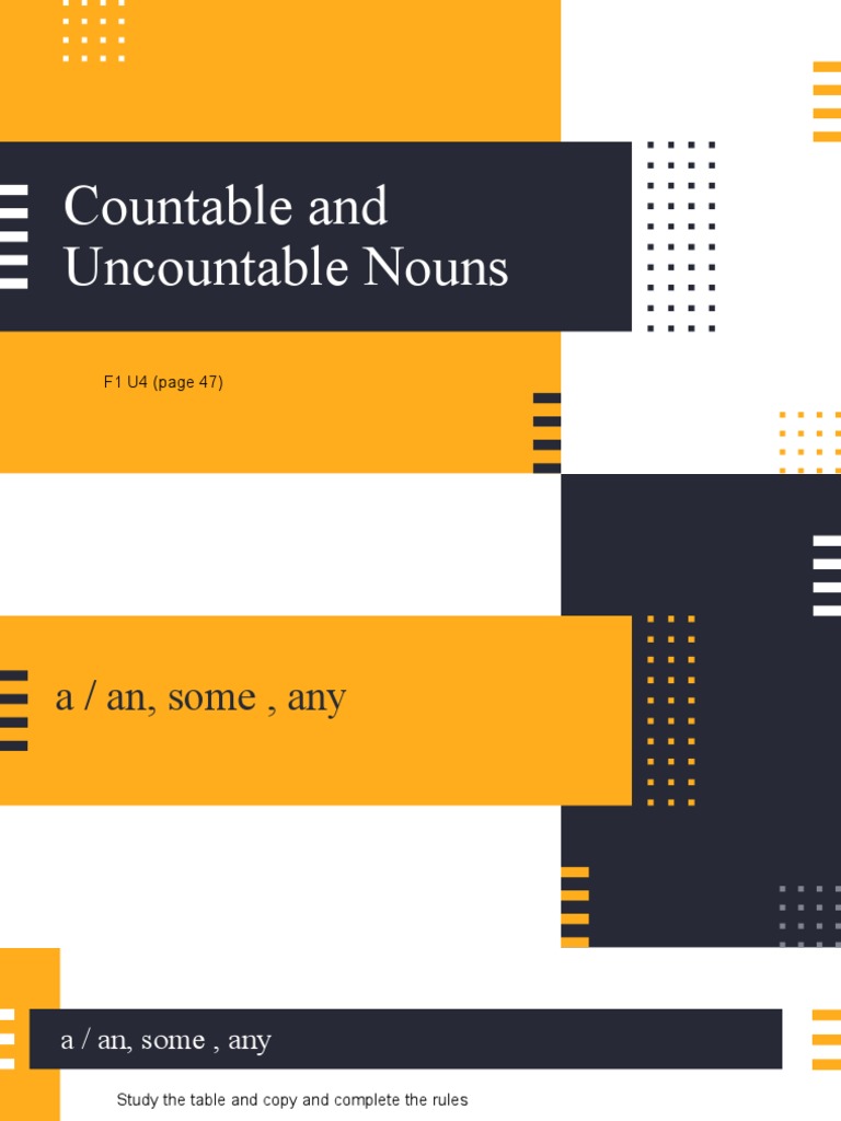 Countable and Uncountable Nouns Guide | PDF | Noun