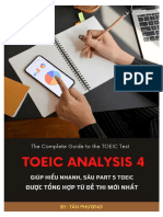 TOEIC Analysis 4 - TANPHUONG