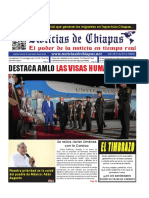 Periódico Noticias de Chiapas, Edición Virtual Martes 10 de Enero de 2023