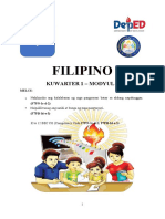 Filipino: Kuwarter 1 - Modyul 2