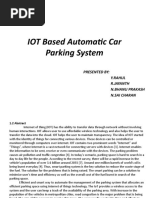 IOT Based Automatic Car Parking System