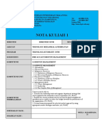 DMD 4113 - 1. Nota Service Management
