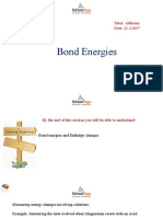 Bond Energies - 2