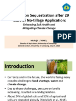 Soil Carbon Sequestration After 29 Years of No-tillageApplication