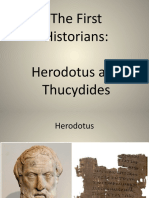 The First Historians