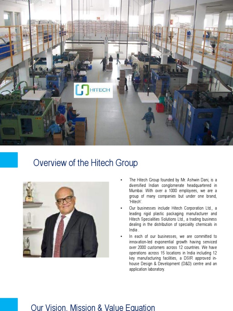 Overview of Hitech Corporation Ltd. | PDF | Outsourcing | Secondary ...