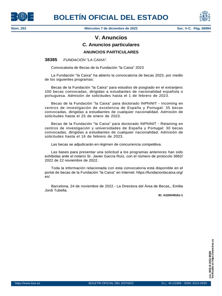 Anuncio Boe 20221207 PDF