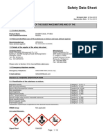 Bostik DIY Philippines Rugby Excel Safety Data Sheet