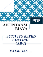 p14.Activity Based Costing (ABC) Part II . Exercise