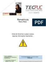 Rematricula Financeira TECPUC - 2022 2 2