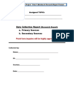 Group Project Data Collection Format Research Report1