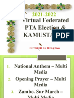 2021-2022 Virtual Federated PTA Election & KAMUSTAHAN