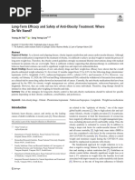 Long-Term Efficacy and Safety of Anti-Obesity Treatment: Where Do We Stand?