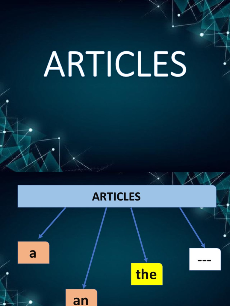 Articles A An The 0 | PDF