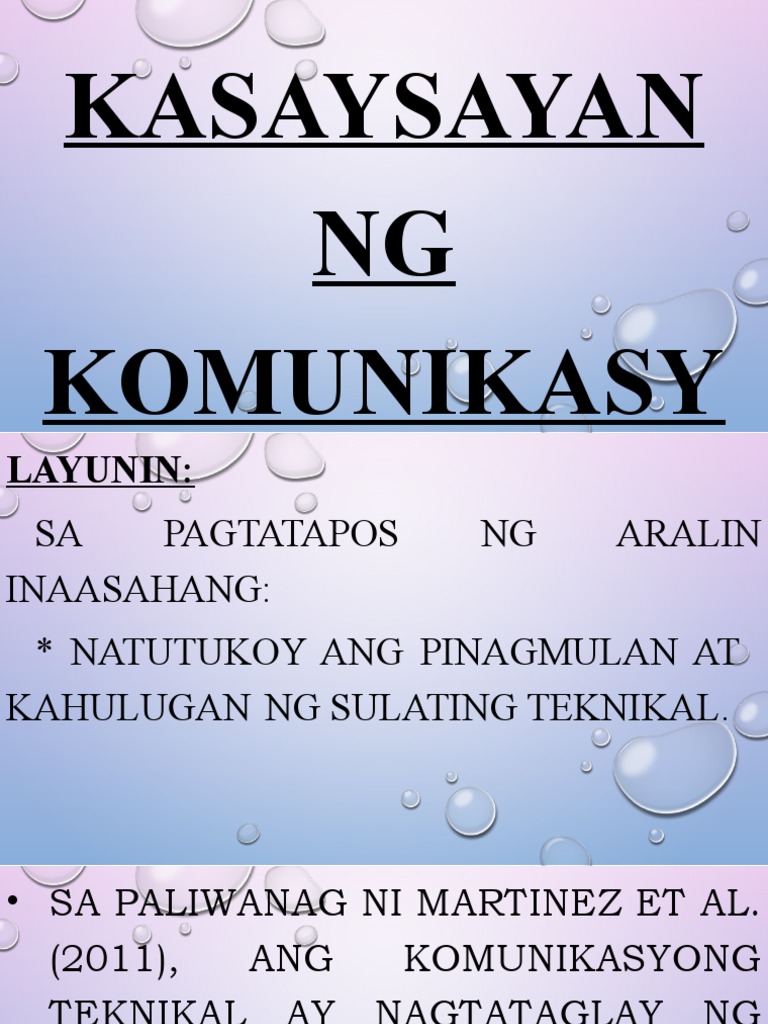 kab-1-mga-pananaw-kahulugan-at-kasaysayan-ng-komunikasyong-teknikal
