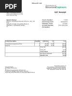 IStructE Invoice