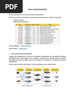 Supply Chain Management