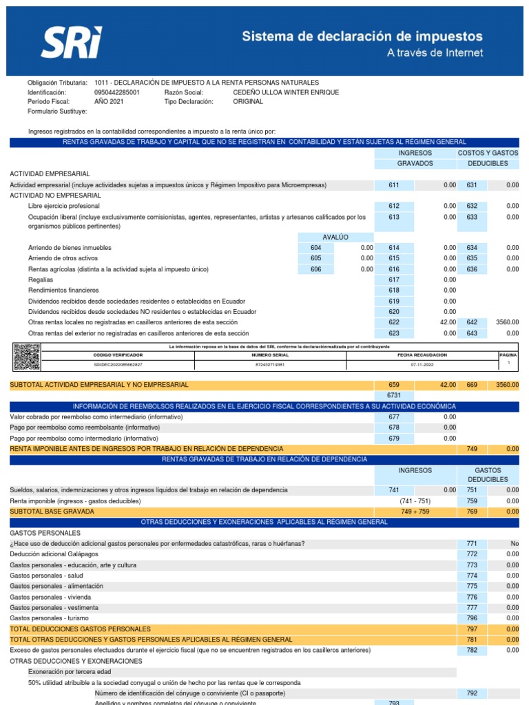 Winter 2021 Impuestorenta | PDF | Impuestos | Impuesto sobre la renta